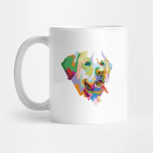 dog head Mug